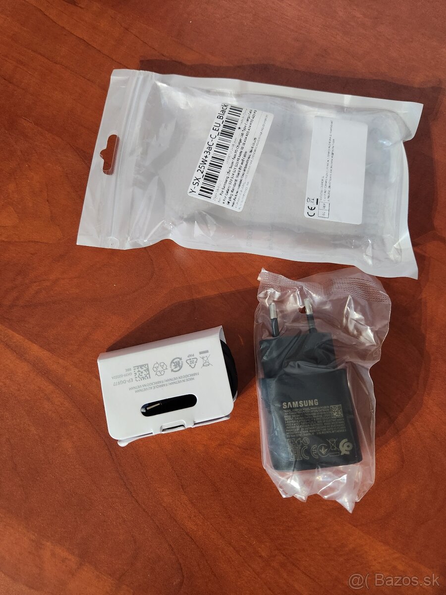 Originálna 25W nabíjačka Samsung C to C, čierna - 2