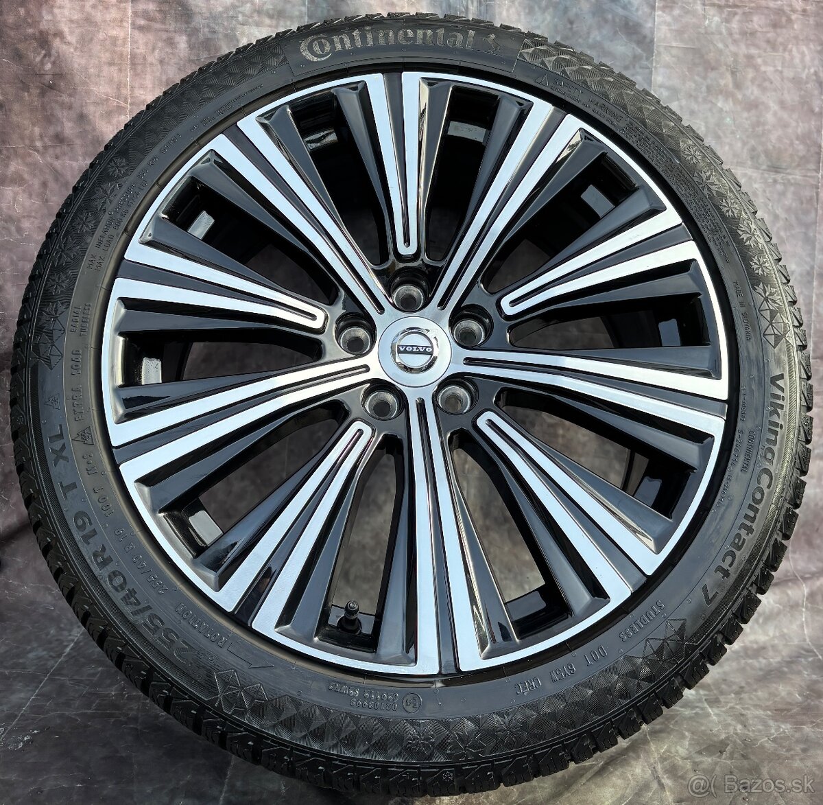 Originální Alu kola Volvo S90,V90 255/40/19 zimní - 2