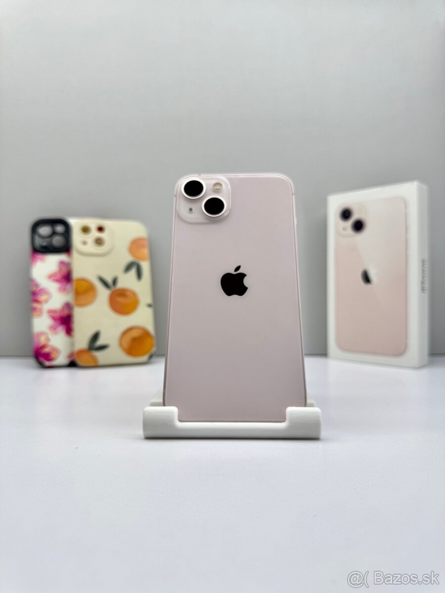 iPhone 13 PINK 128GB TOP STAV-AKO NOVÝ 100% BATÉRIA - 2