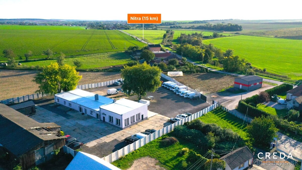 CREDA | predaj hala 477 m2 s pozemkom 4 837 m2 , Malé Záluži - 2