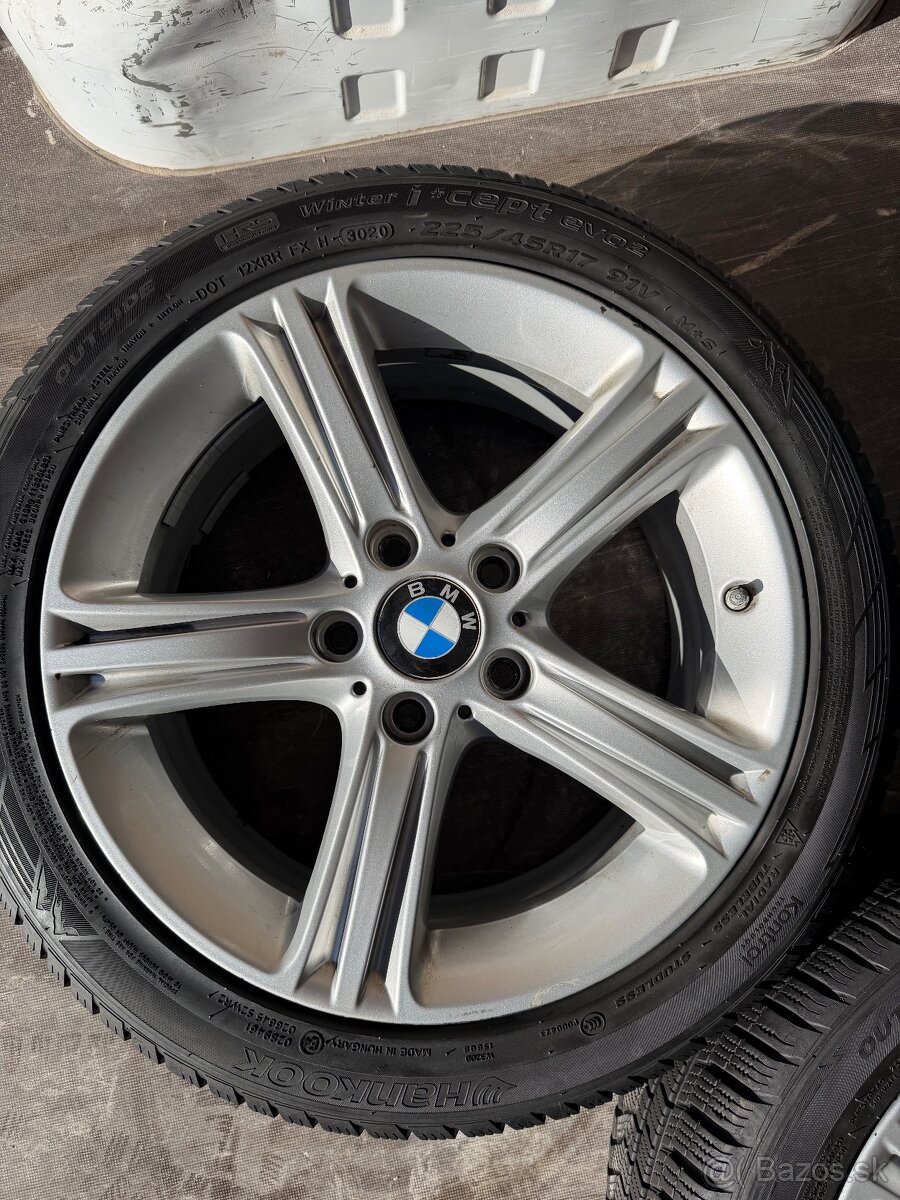 BMW disky + pneumatiky. 225/45 R17. Rad 1. - 2