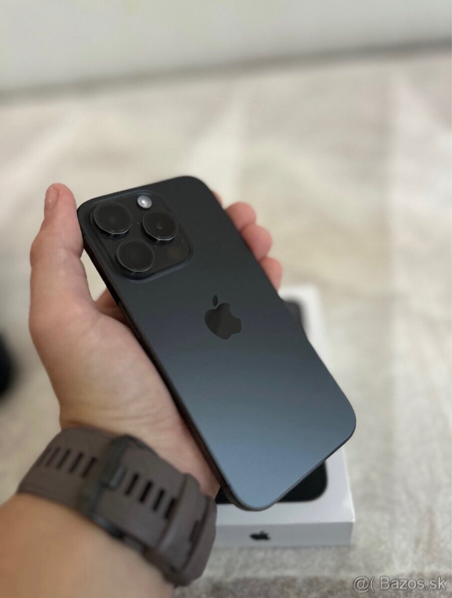 iPhone 15 Pro-Black Titanium-256gb - 2