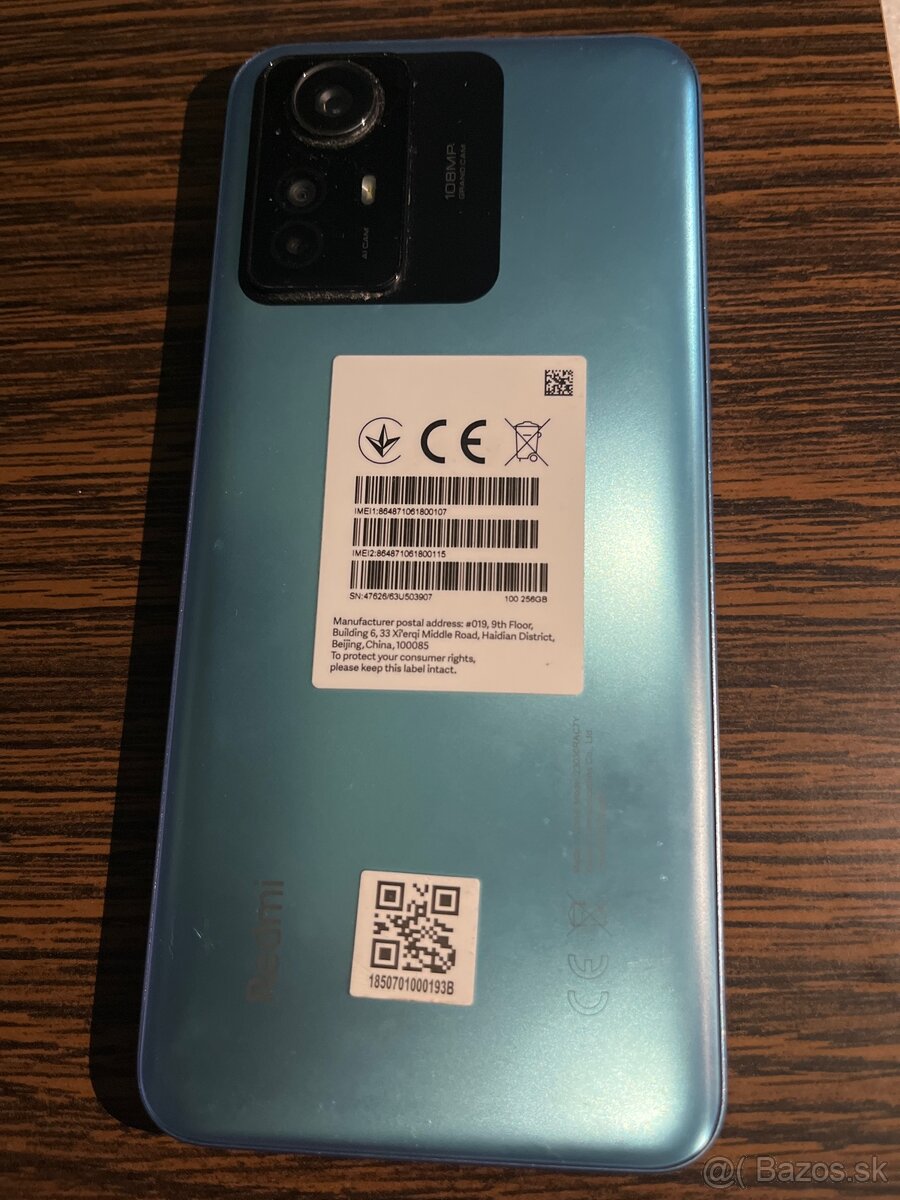 Redmi note 12S - modrý - 2