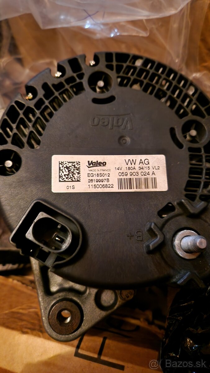 Audi a4 b9 a5 alternátor riadiaca jednotka - 2
