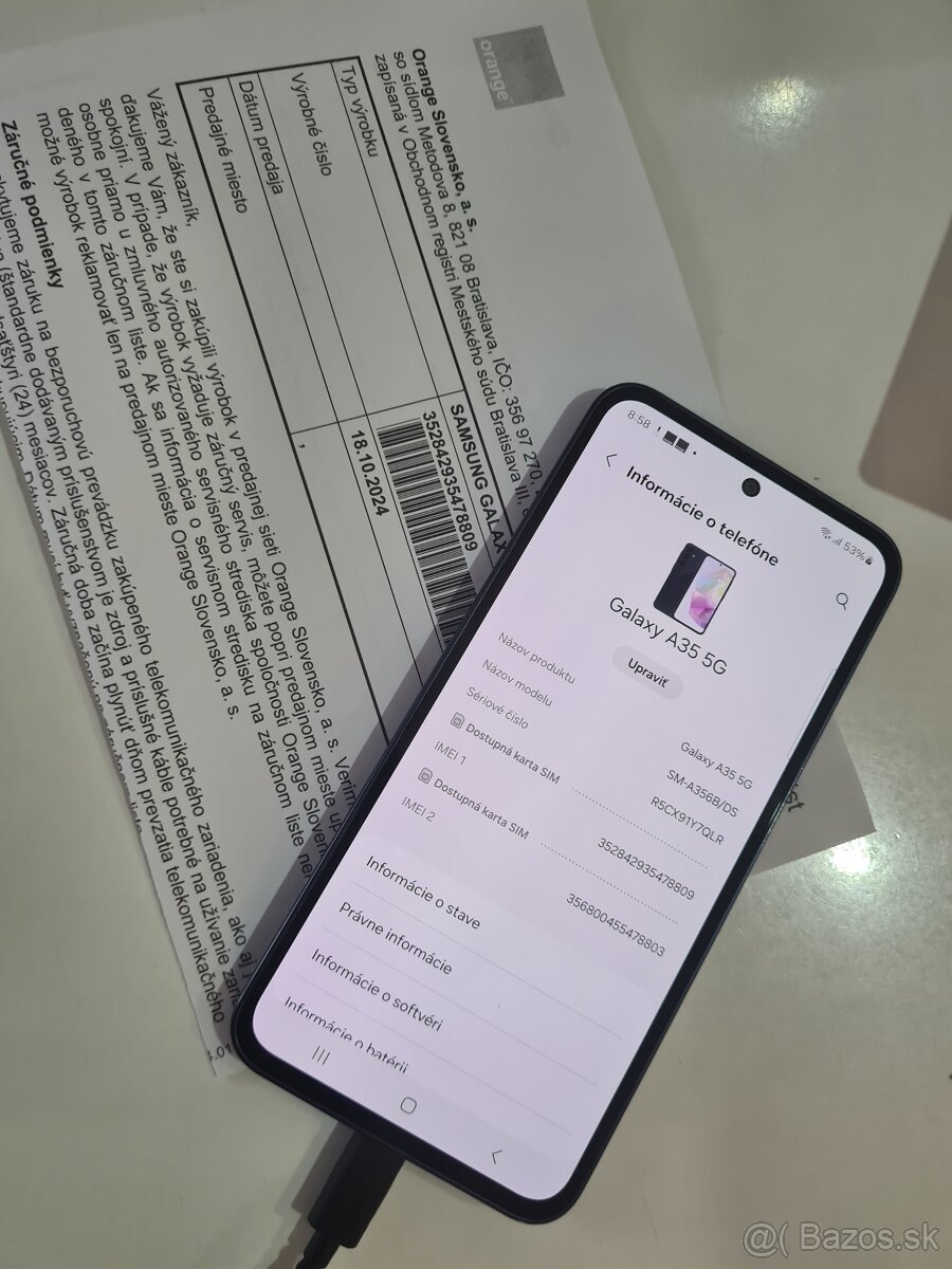 Samsung A35 5G, 128GB - 2