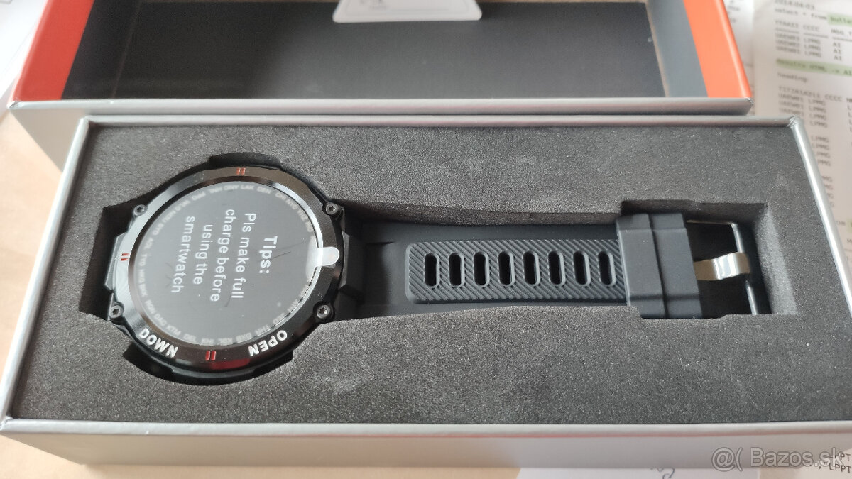 LEMFO K22 smart hodinky - zla bateria - 2