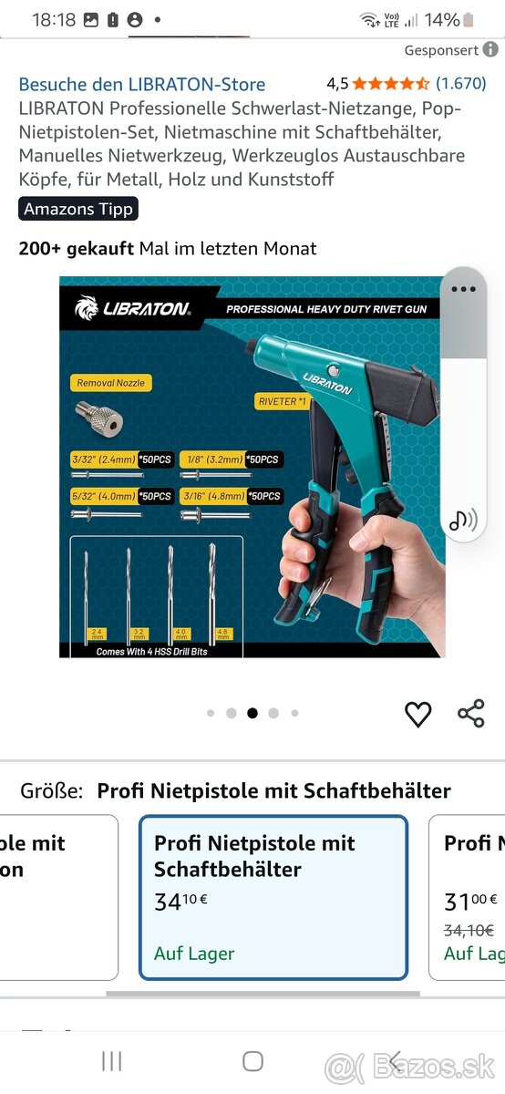 Nitovacie kliešte - 2