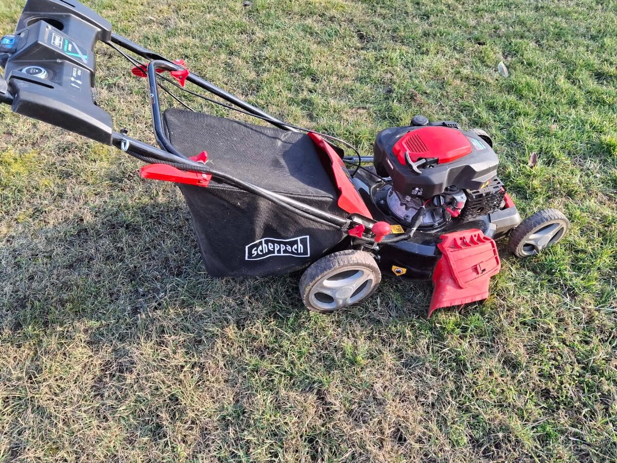 Kosačka Schepach s pojazdom a štartérom - 2