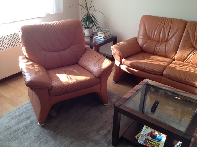 Kožená sedacia súprava - 2