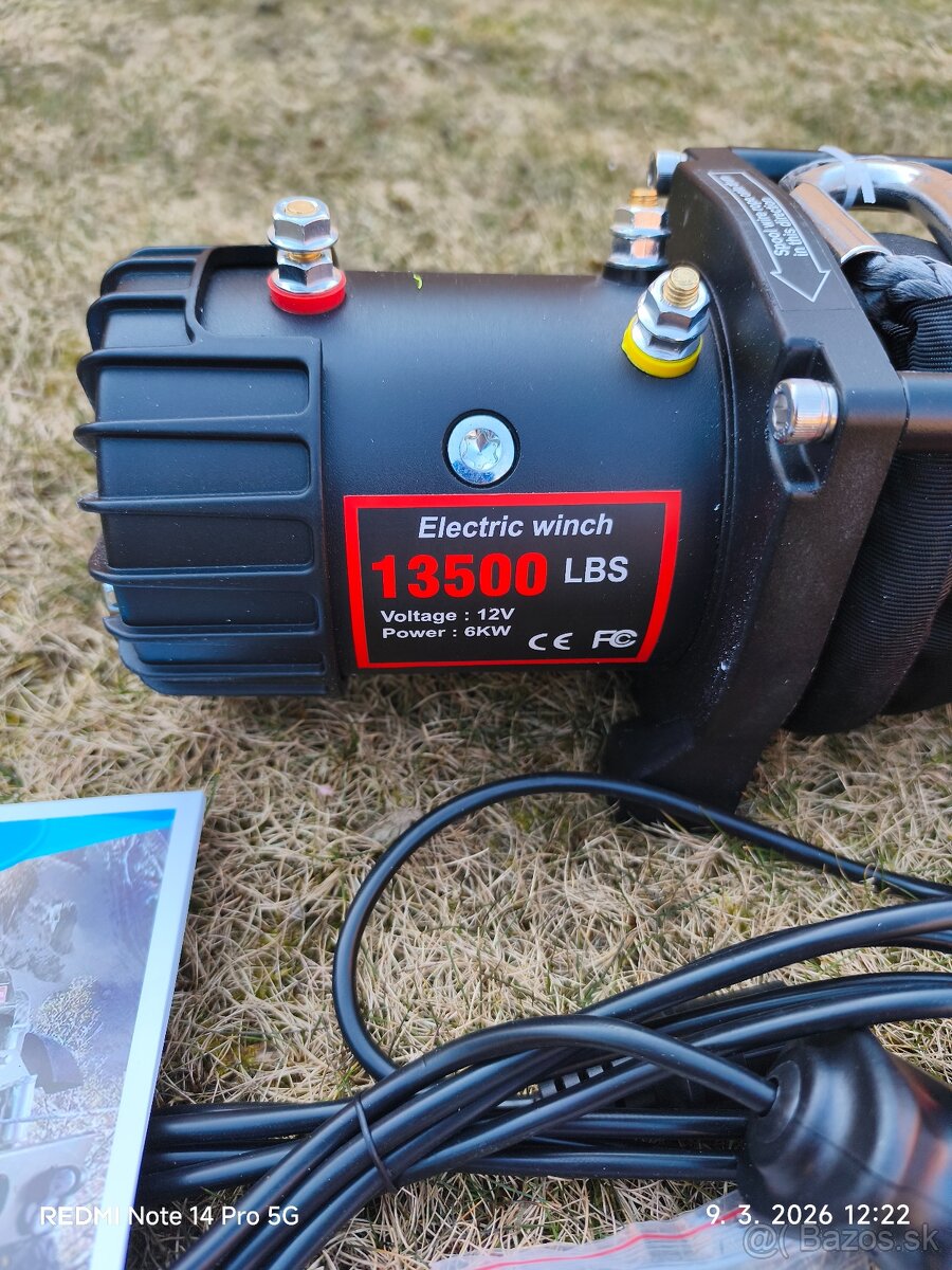 Navijak 12v, 13500lbs - 2