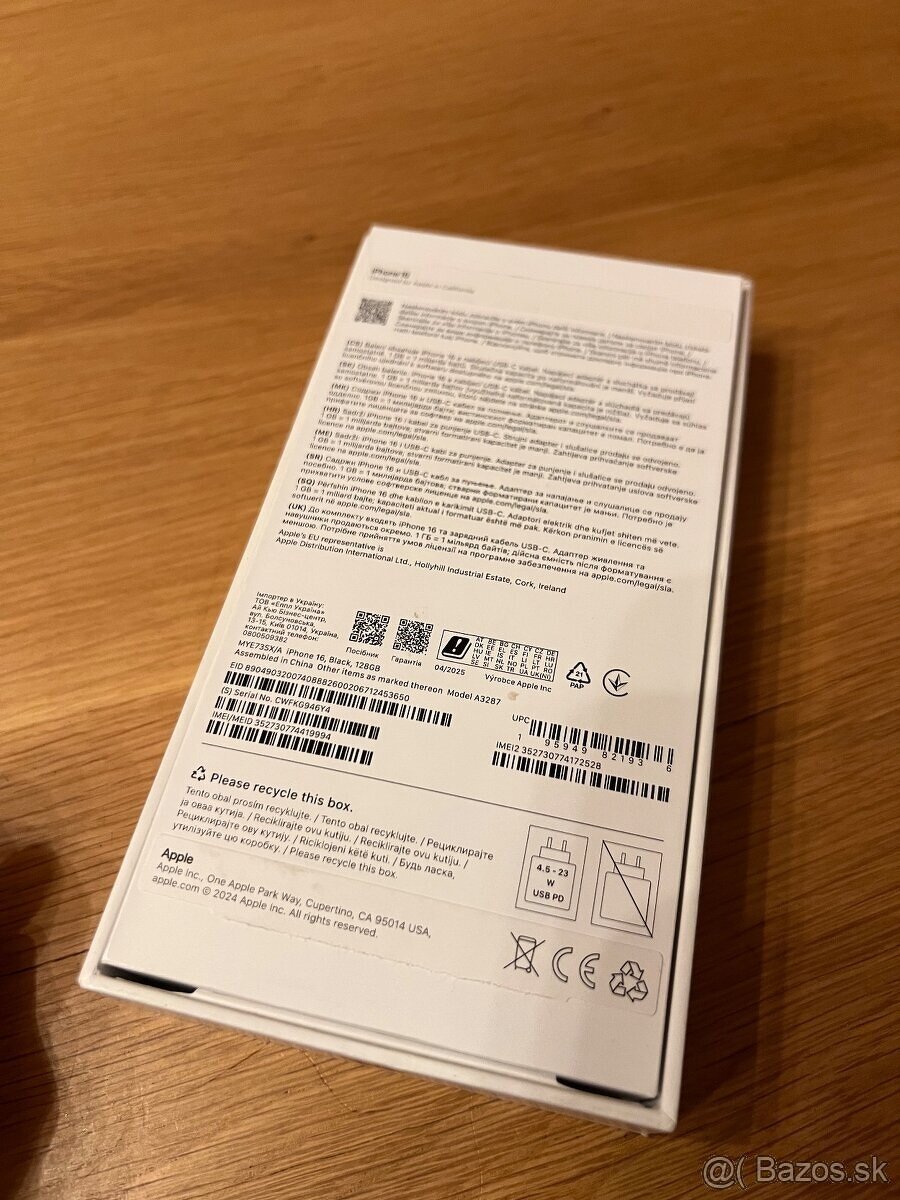 IPHONE 16 BLACK 128GB - 2