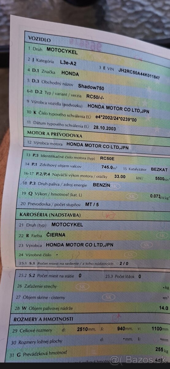 Honda Shadov - 2