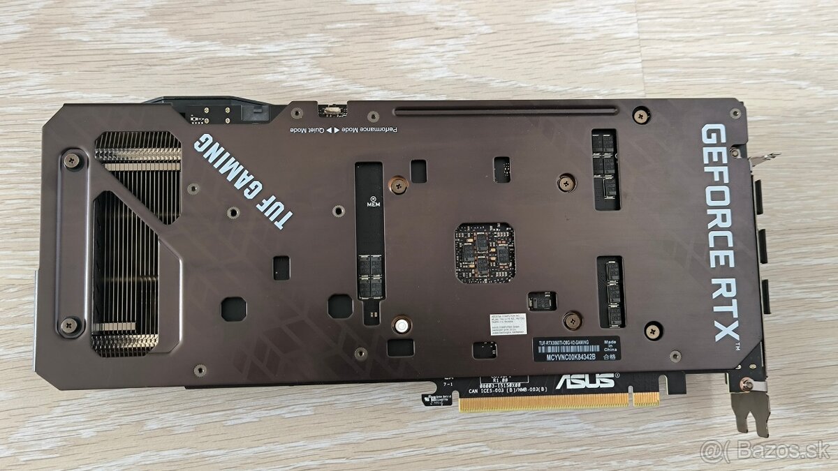 ASUS TUF RTX 3060Ti 8GB - 2