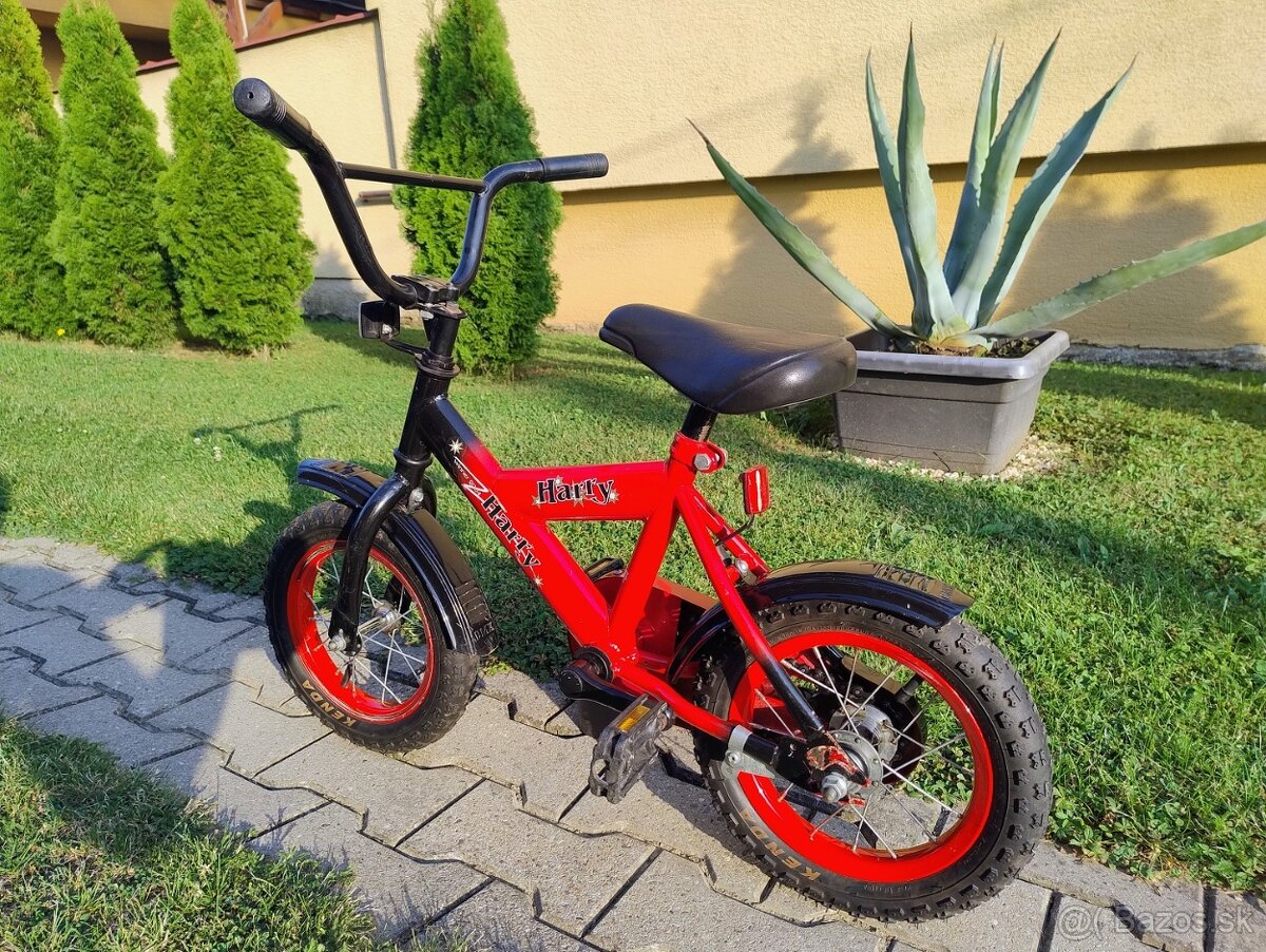 Detský bicykel HARRY 12" s prilbou. - 2