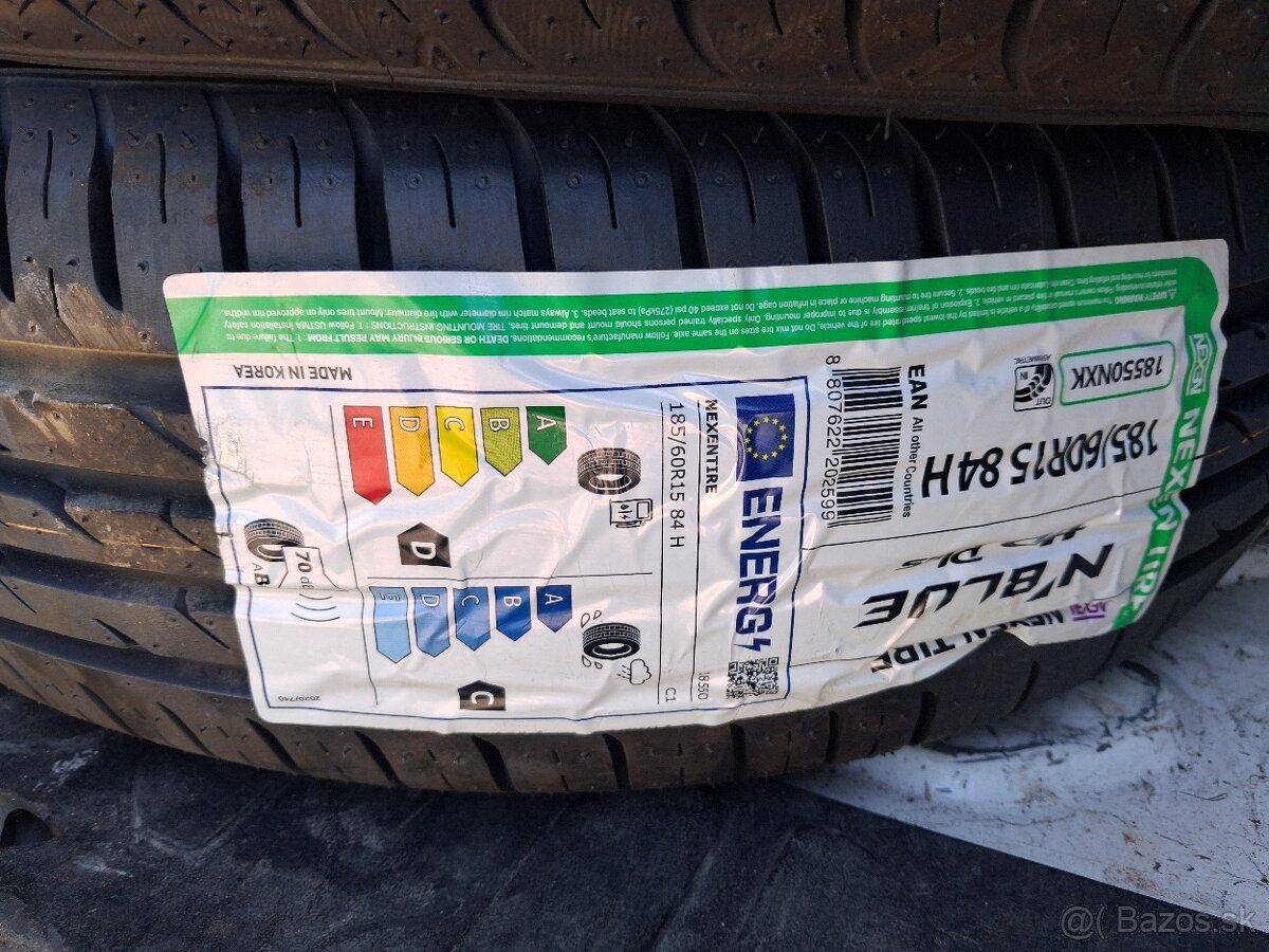 nexen n'blue 185/60 r15 84h - 2