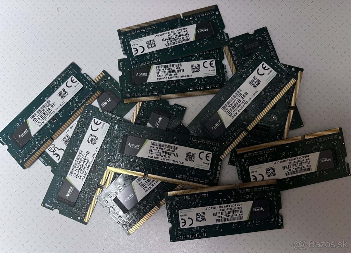 Apacer 2x4GB (8GB) DDR3 PC3-12800 RAM - 2