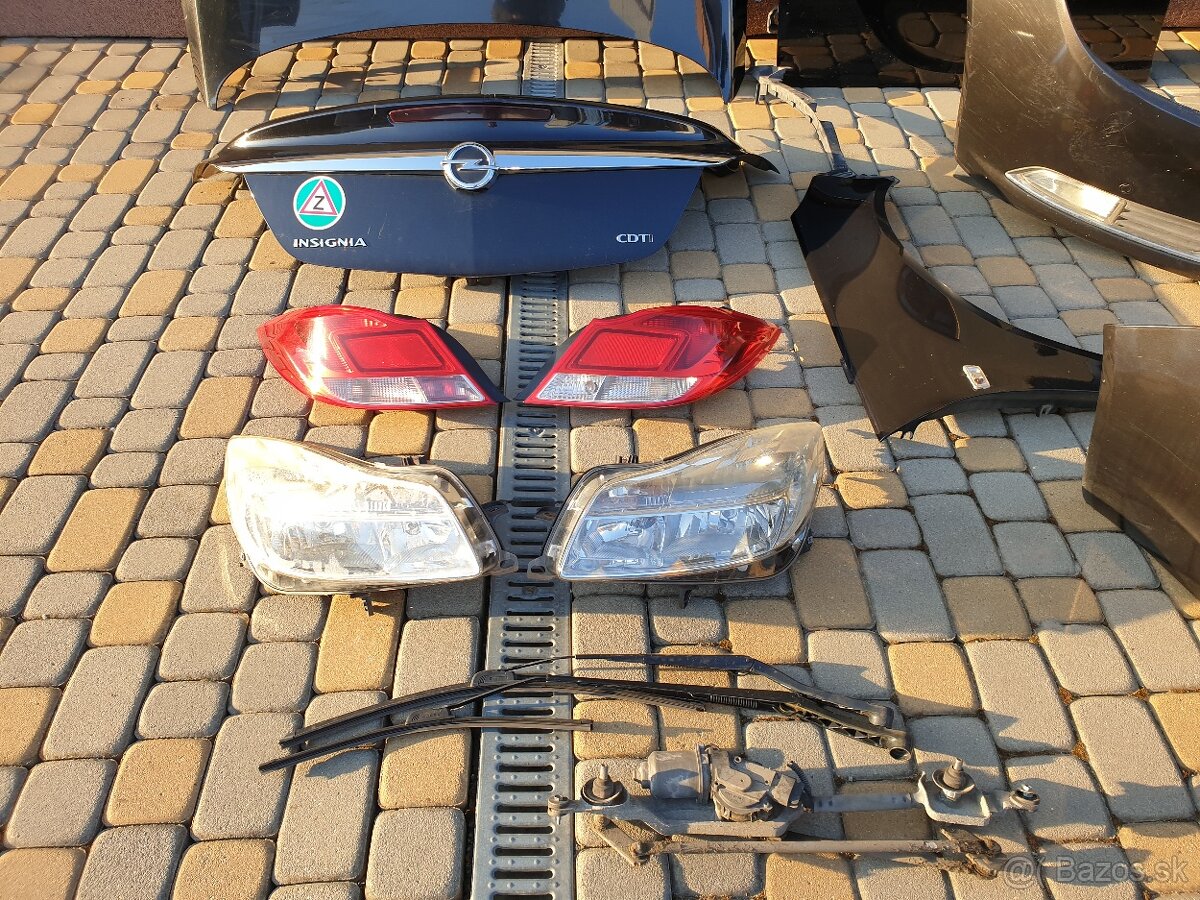 Opel Insignia A sedan predná kapota - 2