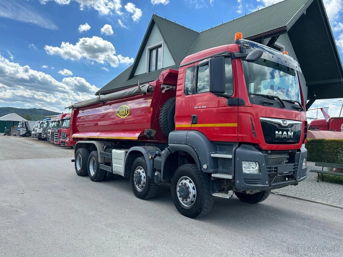 MAN TGS 41.460 8x8 S1 ocel. sklapac. - 2