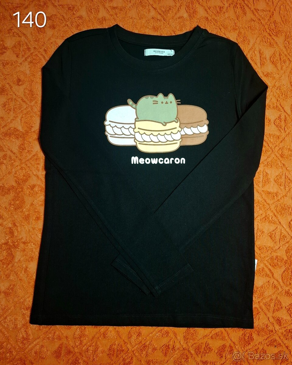 Dievčenské tričká Pusheen 140 - 2