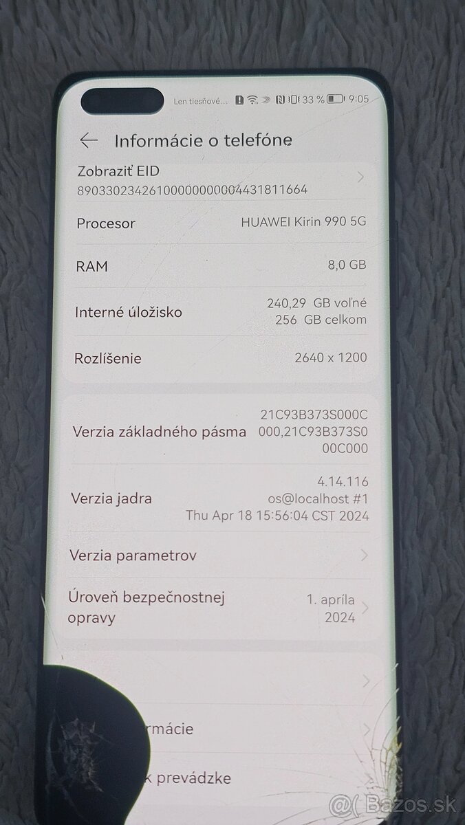 Predám huswei p40 pro - 2