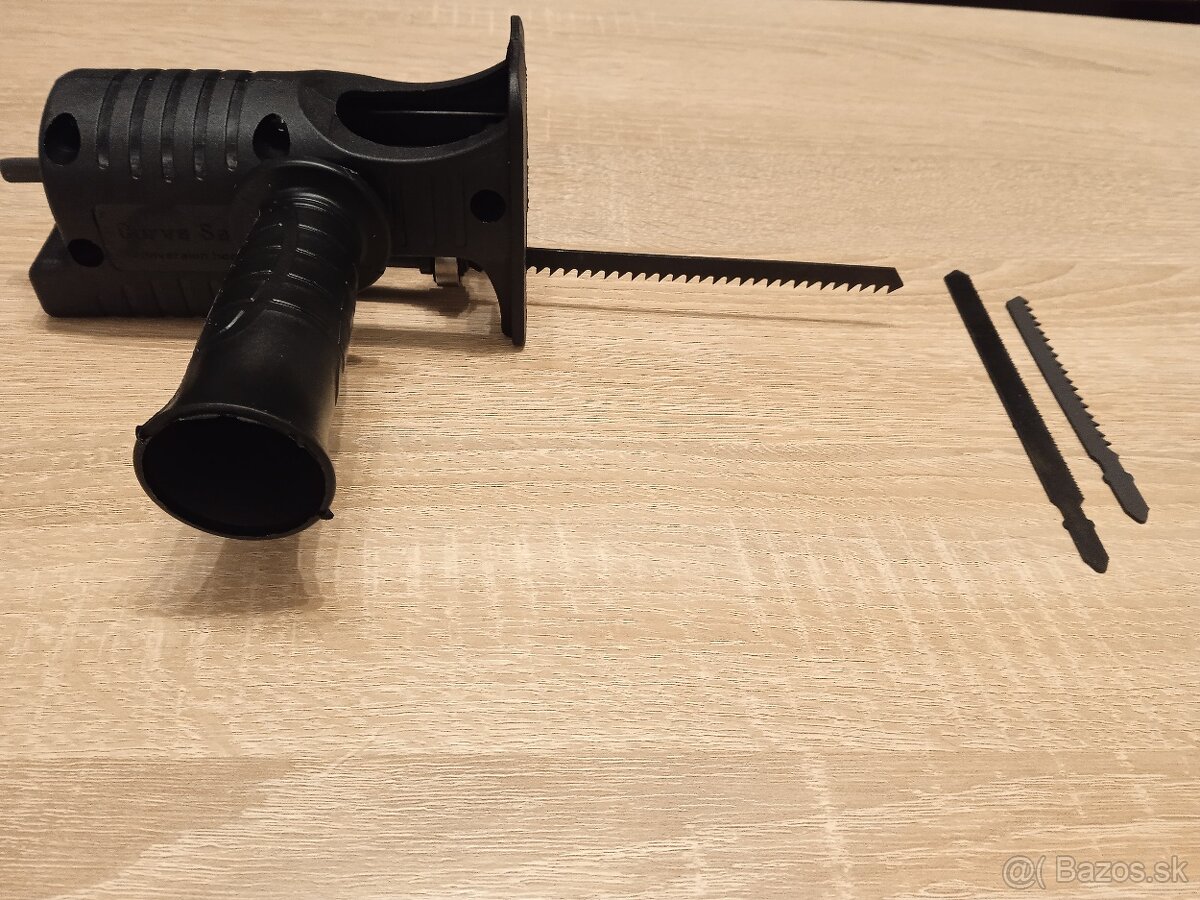 Adaptér, ktorý premení vašu vŕtačku na elektrickú pílu - 2