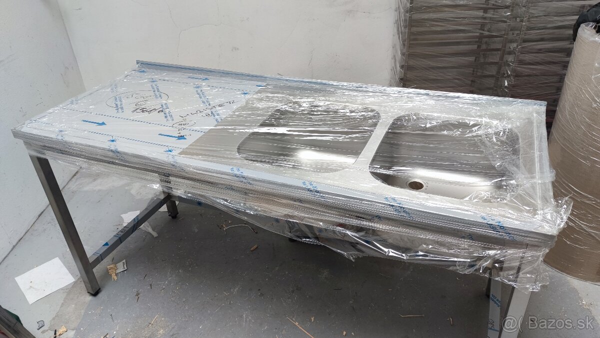 Umývacie stoly, kombinovaný stôl s drezom - 2