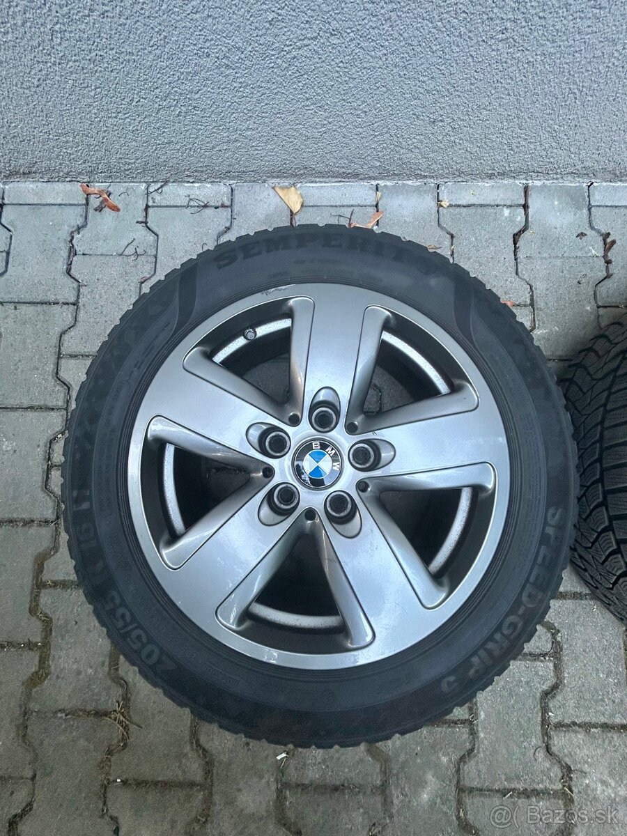 Predám 4k disky a zimné gumy BMW R16 s TPMS - 2
