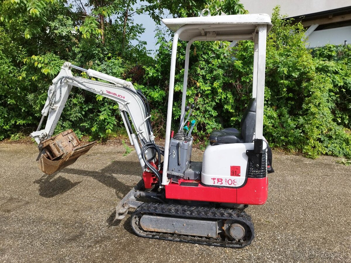 Minibager Takeuchi 900kg. Rozsirovaci - 2