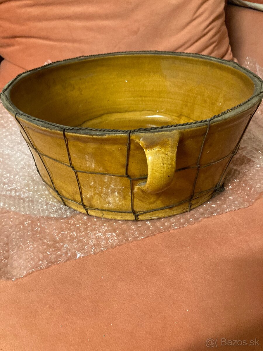 Starožitný hlinený pekàč - 2