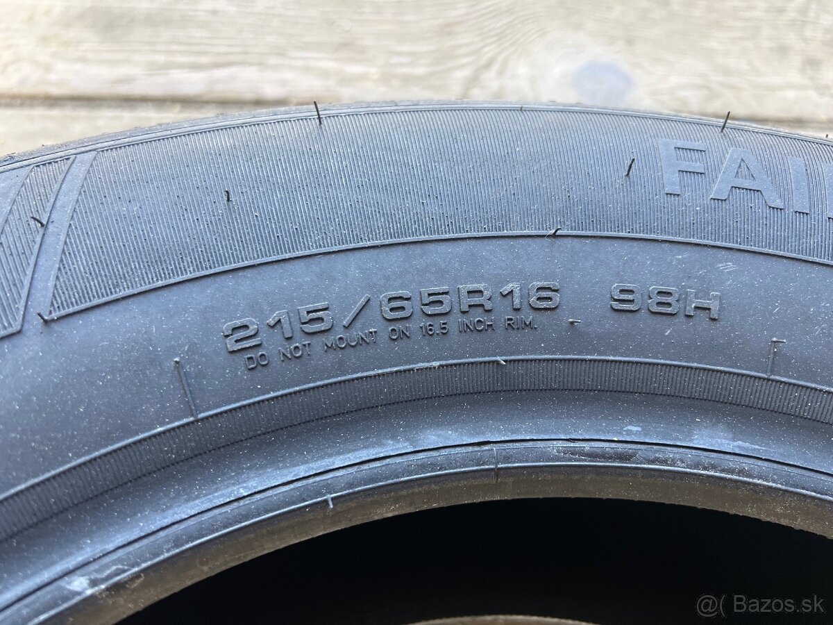 215/65R16 98H Motrio Fairway Summer - 2
