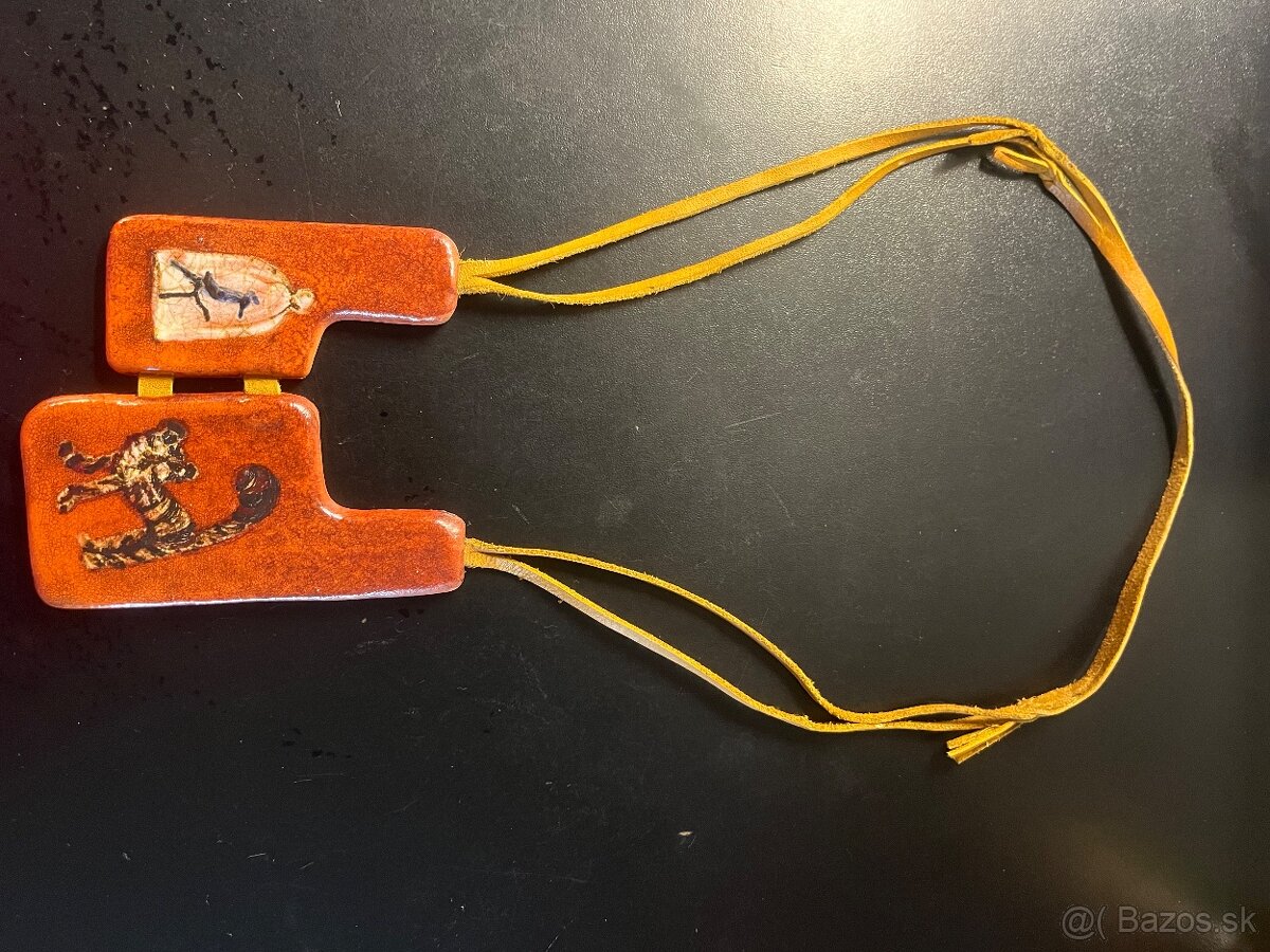 Umelecký Keramický náhrdelník - 2