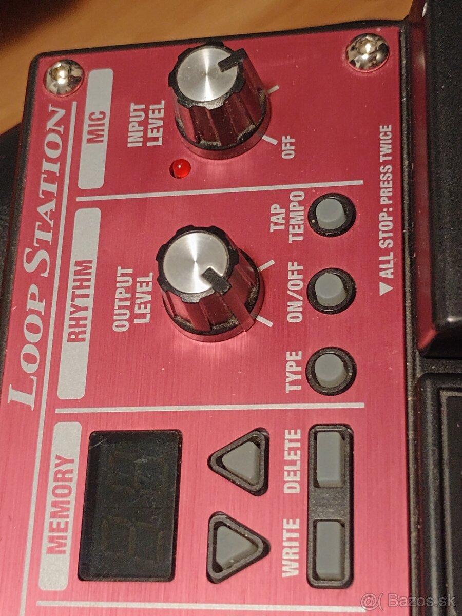 Looper Twin pedal stereo Boss RC-30 - 2