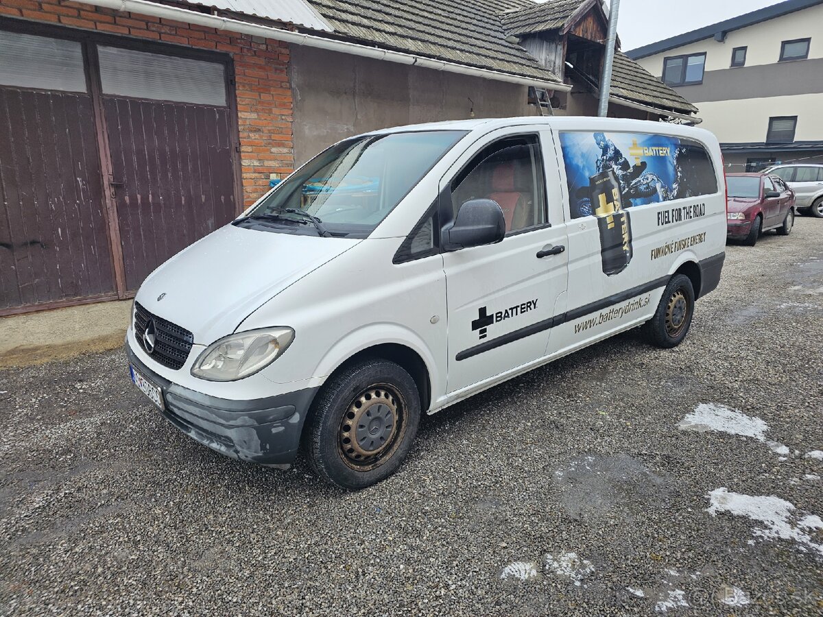 Mercedes Vito 109 CDI Kompakt výmena pred - 2