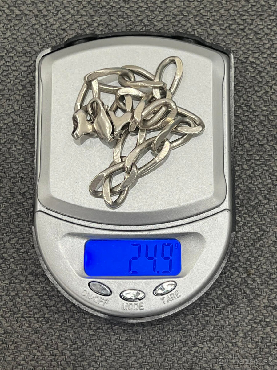 strieborný náramok ( 24,90 gramu ) - 2