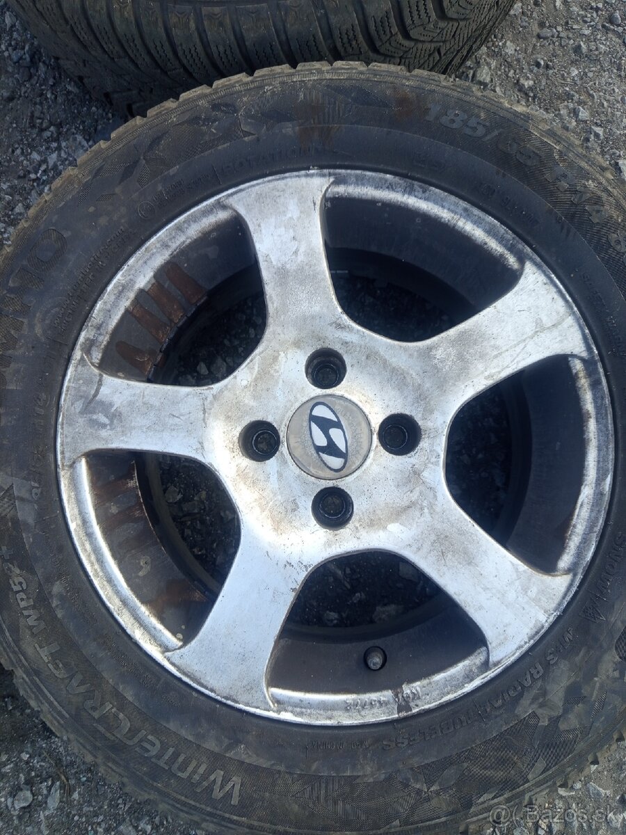 185/65 R14 4x100 Alu disky - 2