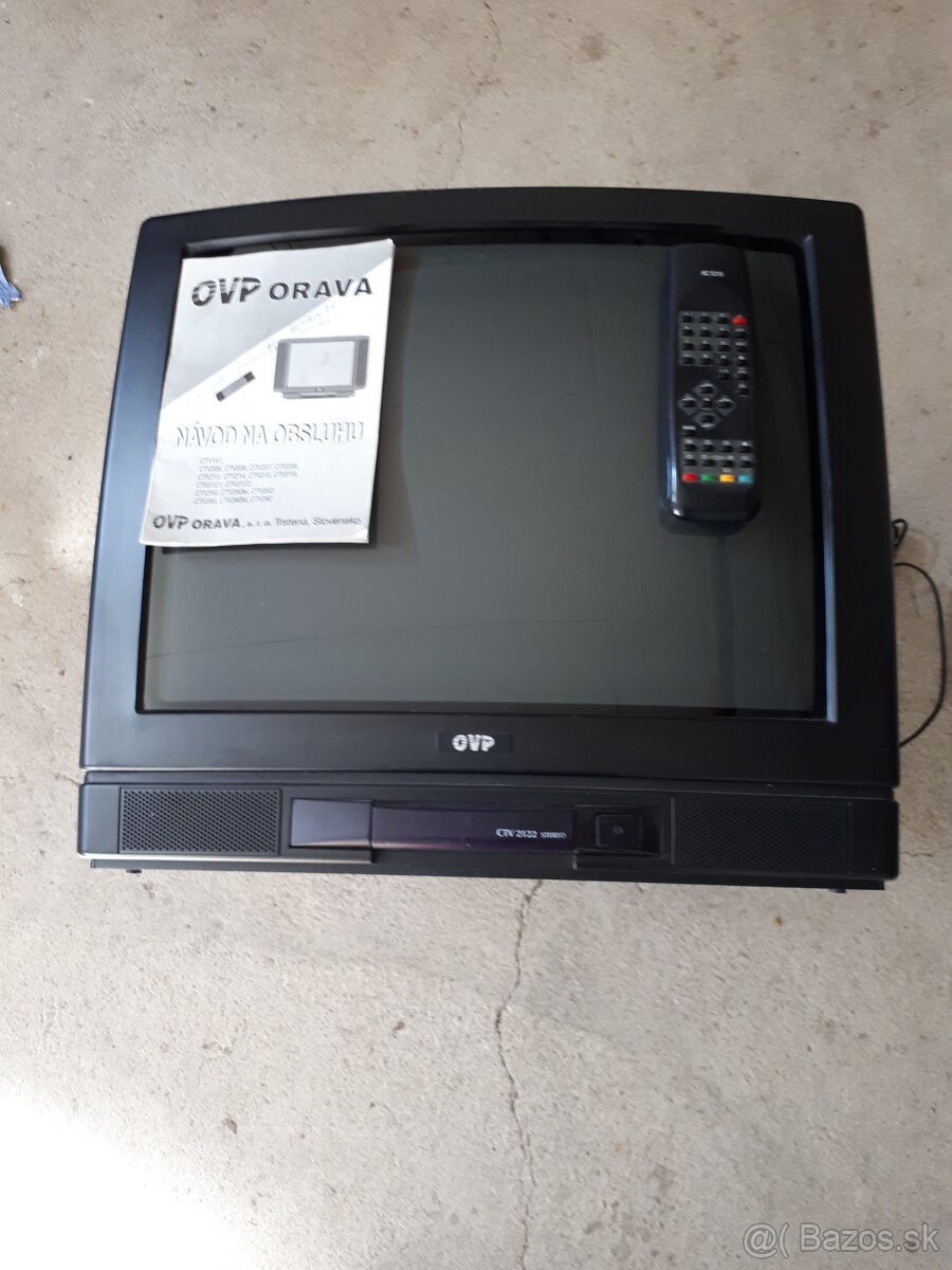 Farebný televizor stereo OVP orava - 2