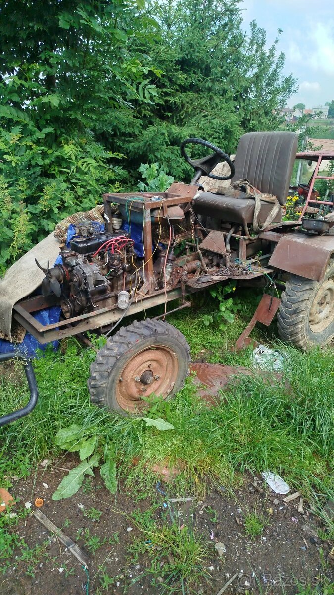 Malotraktor domácej výroby - 2