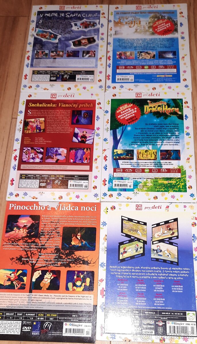 67 ks DVD Rozprávky - 2