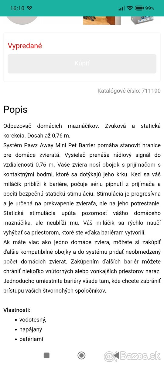 Mini bariéra/ohradnik/ pre psy a mačky PetSafe - 2
