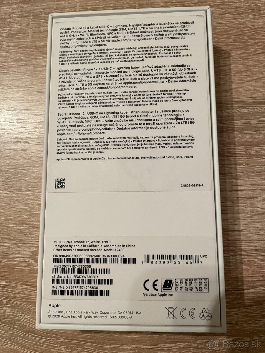 Apple iPhone 12 white 128 GB - 2