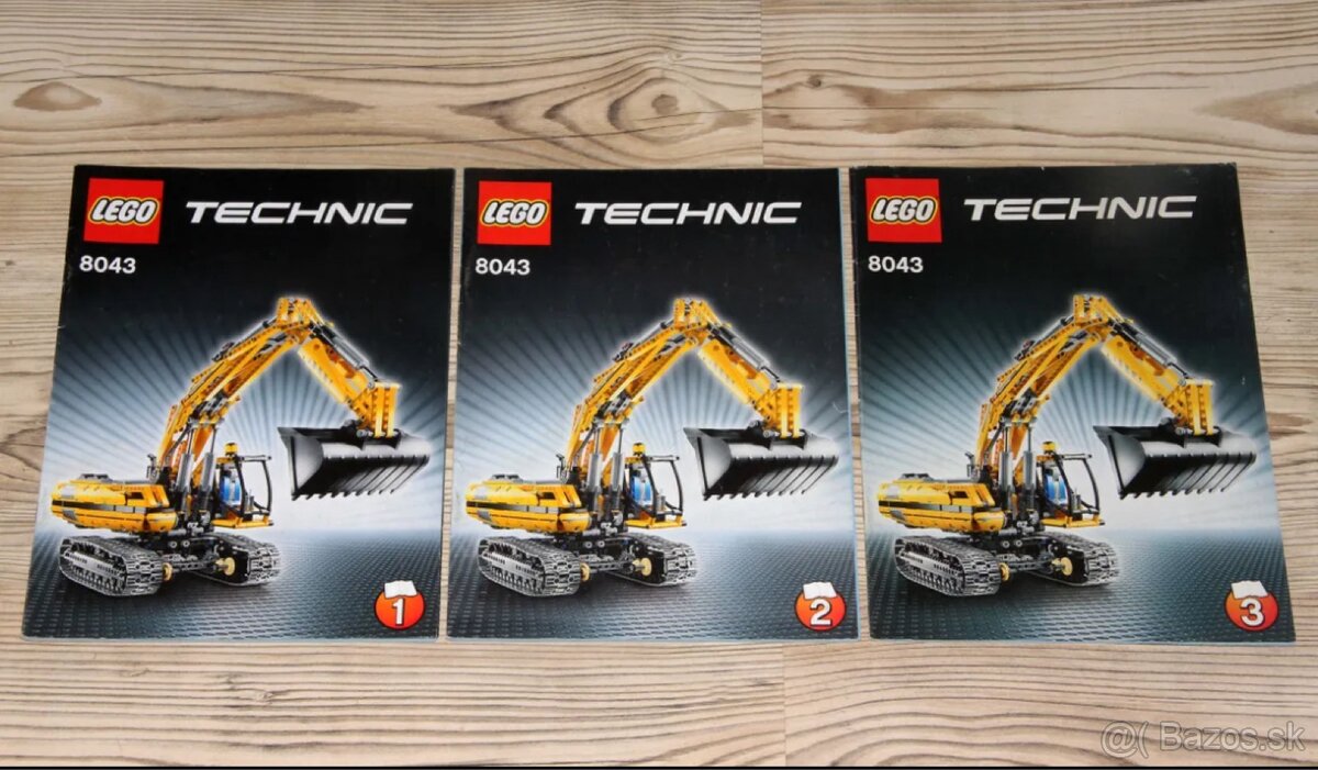 Lego motorový bager 8043 - 2