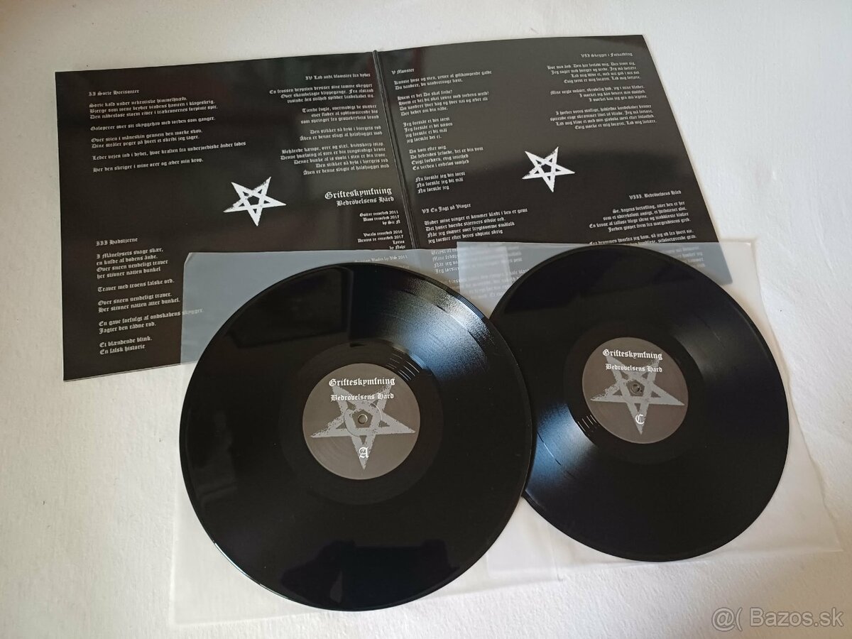 Grifteskymfning vinyl LP black metal - 2