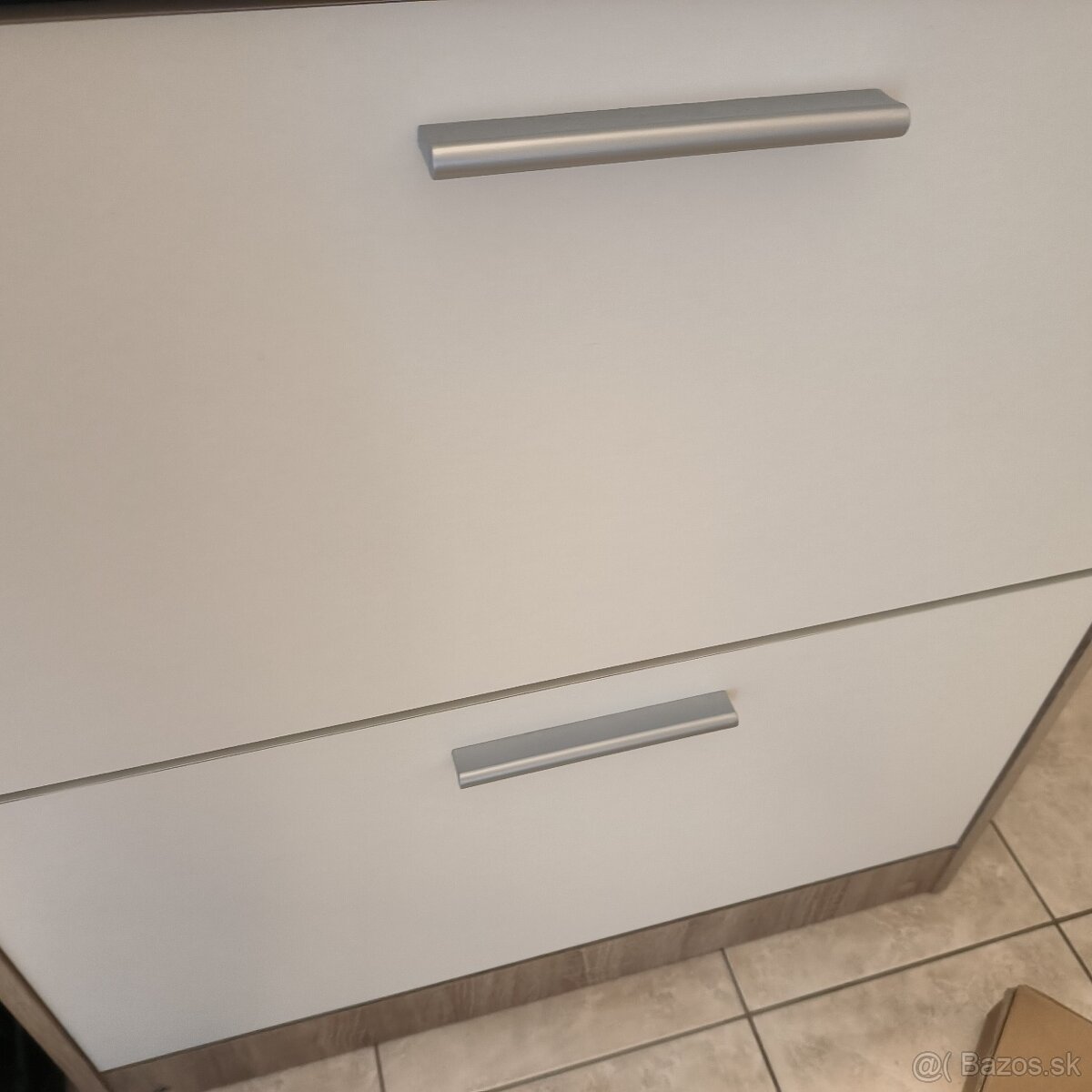 Botník/skrinka na topánky dekor dub - 2