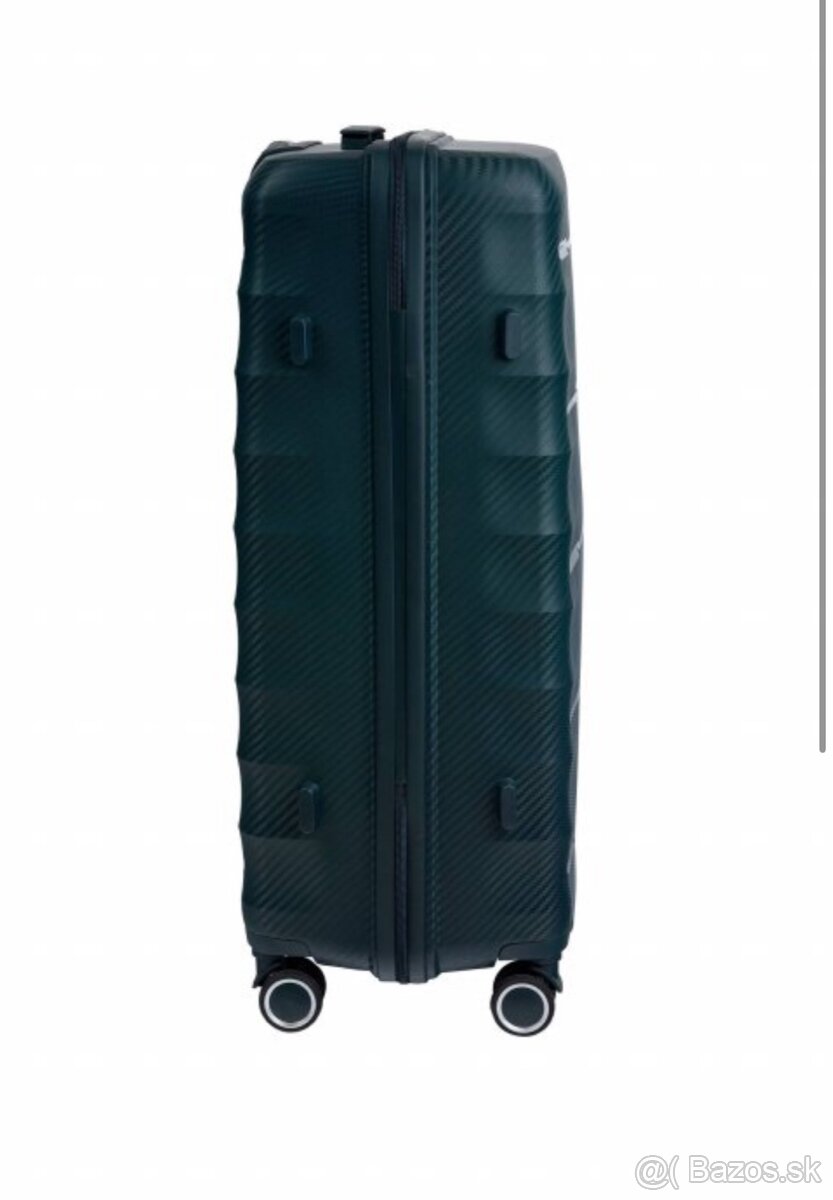 Cestovný kufor Premium - čierný - 2