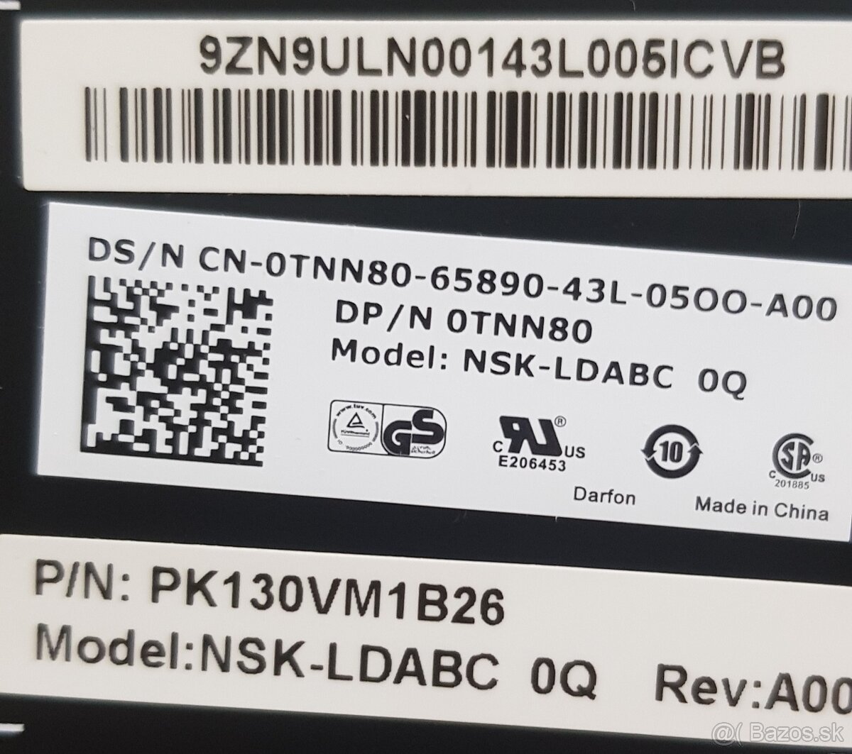 Klávesnica DELL E7xxx - 2