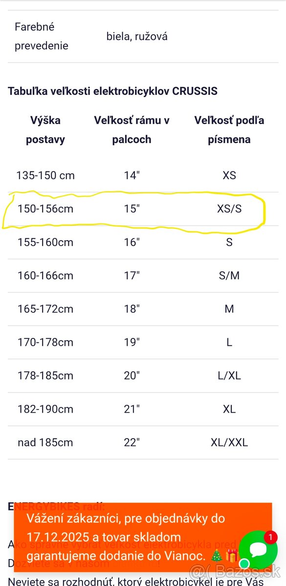 Predam dámsky Crussis e-Guera 7.8 - 2