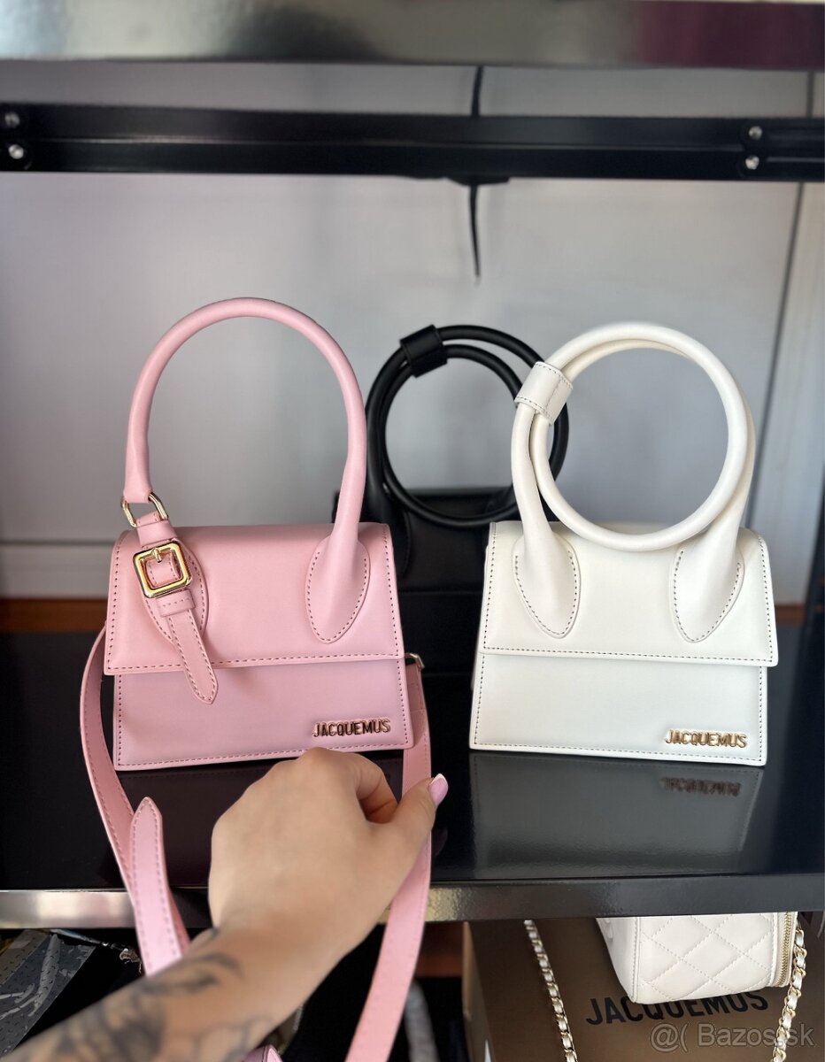 Elegantná kožená kabelka Jacquemus - 2