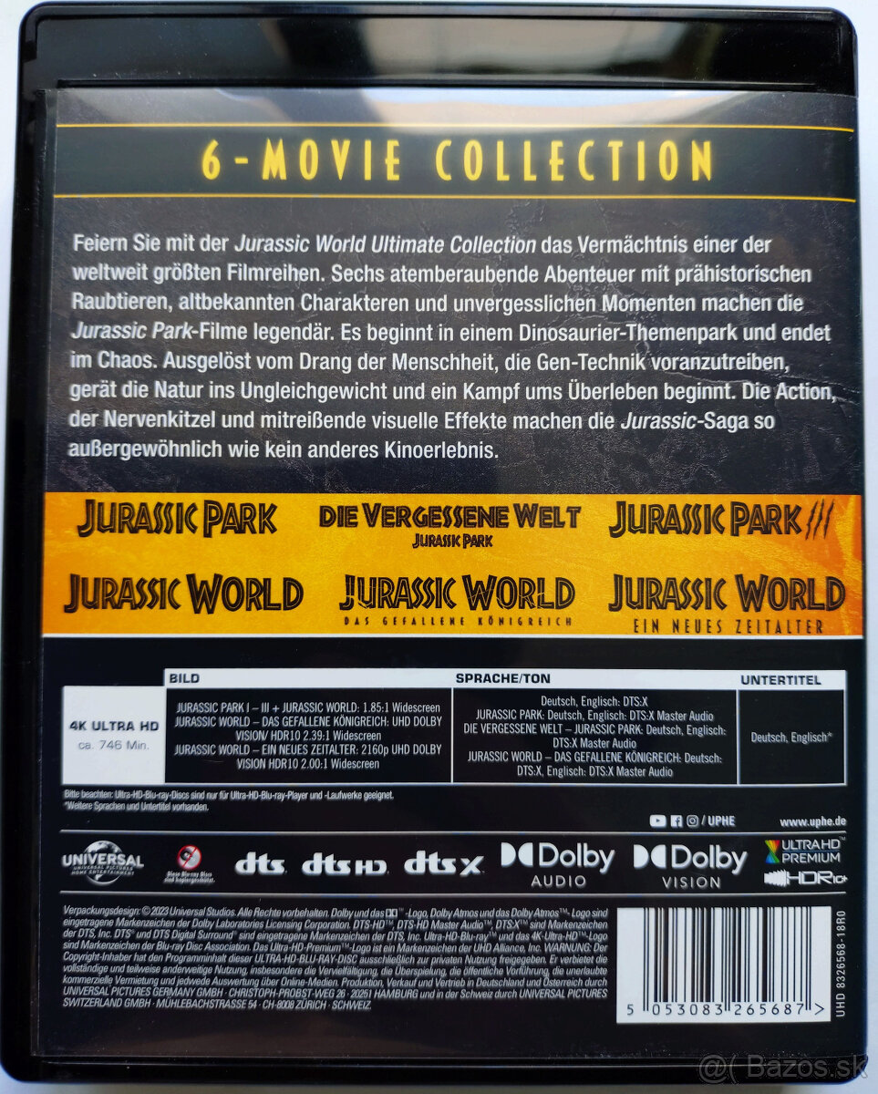 Predám 4K Ultra HD blueray - 2