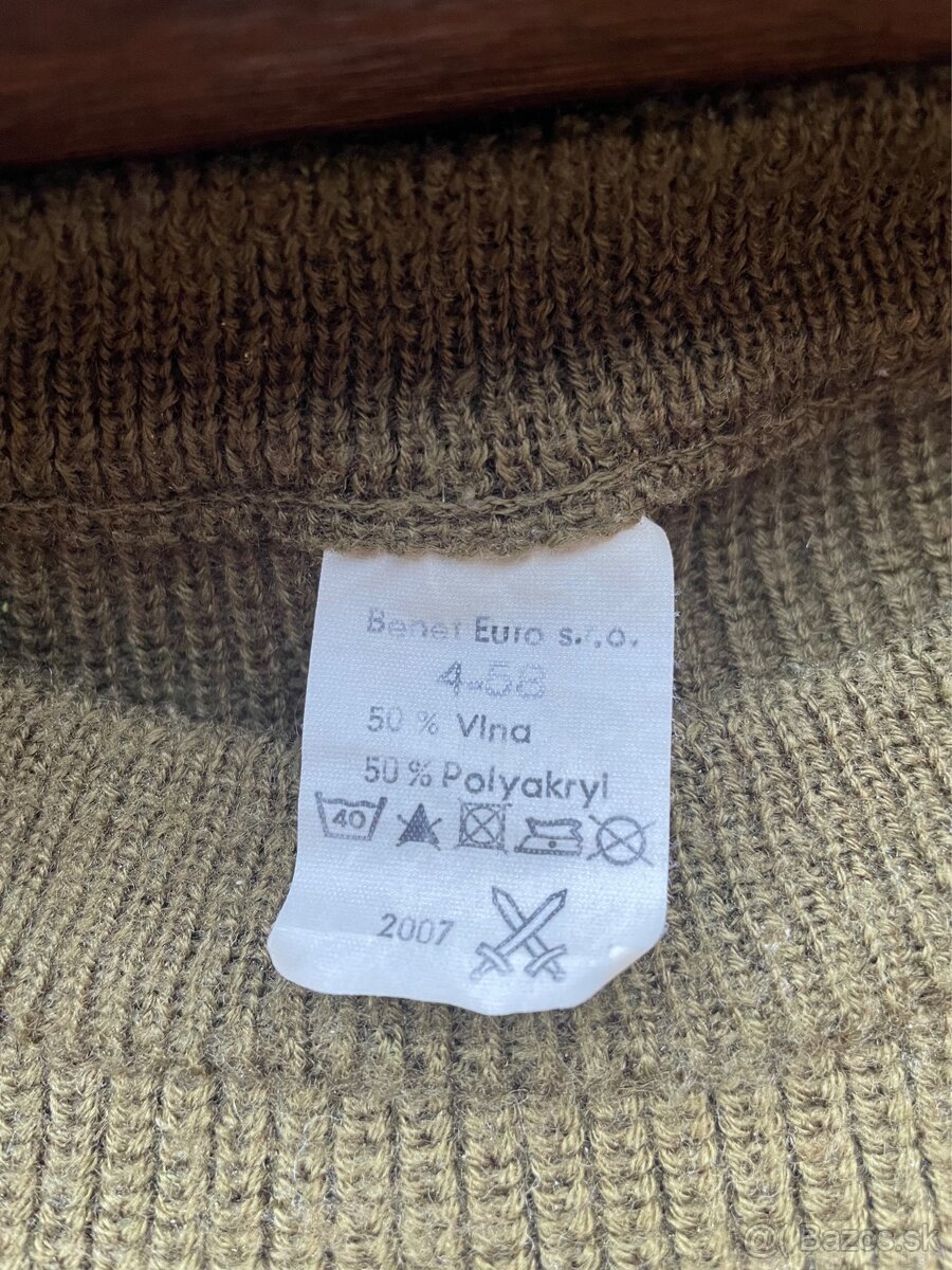 Vojenský sveter OSSR - 2