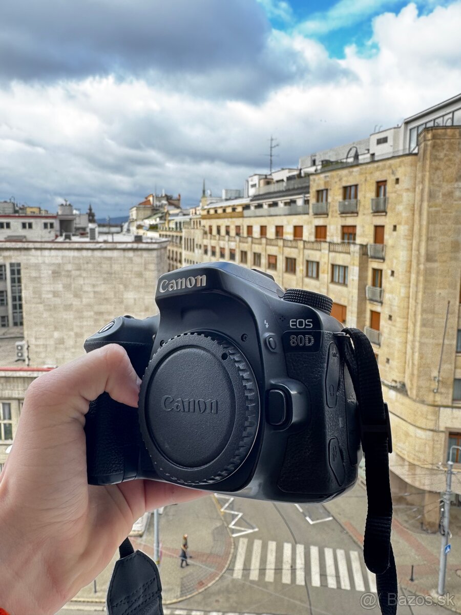 Canon EOS 80D – telo, plne funkčné, dobrý stav - 2
